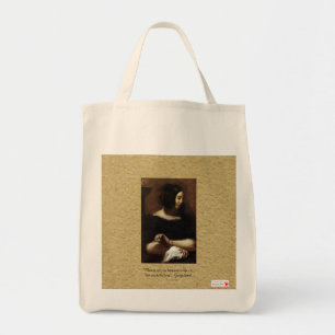 George Sand "Ein Glück" Canvas-Tasche Tragetasche