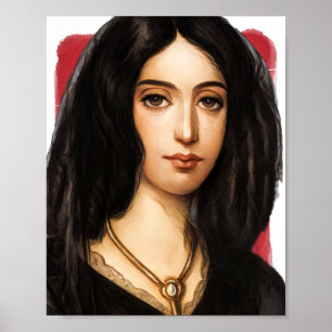 George Sand Illustrator Poster
