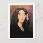 George Sand von Charpentier Postkarte (Vorderseite)