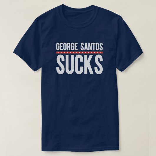 George Santos Ist zum Kotzen T-Shirt (Design vorne)