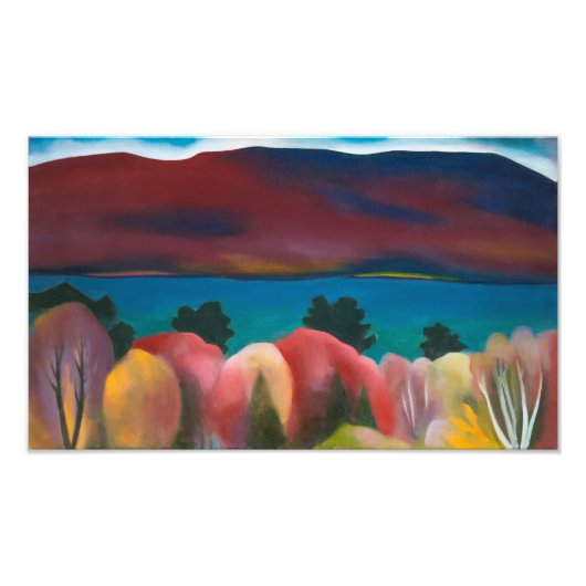 George-See, Herbst | Georgia O'Keeffe | Fotodruck (Vorne)