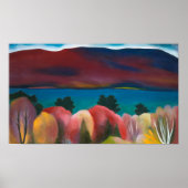 George-See, Herbst | Georgia O'Keeffe | Poster (Vorne)