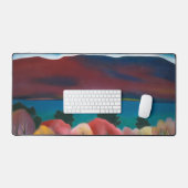 George-See, Herbst | Georgia O'Keeffe | Schreibtischunterlage (Tastatur & Maus)