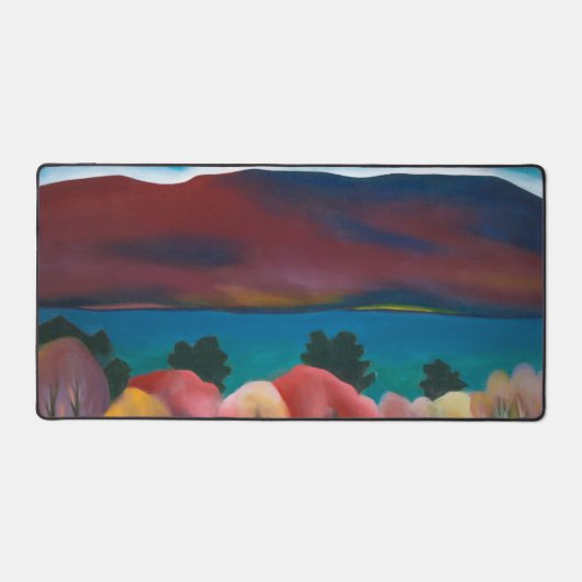 George-See, Herbst | Georgia O'Keeffe | Schreibtischunterlage (Vorderseite)