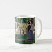 GEORGE SEURAT - 1884 Sonntag Nachmittag Kaffeetasse (VorderseiteRechts)