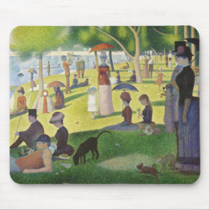 George Seurat Ein Sonntag auf La Grande Jatte Famo Mousepad