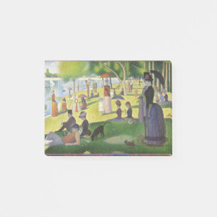 George Seurat Ein Sonntag auf La Grande Jatte Famo Post-it Klebezettel