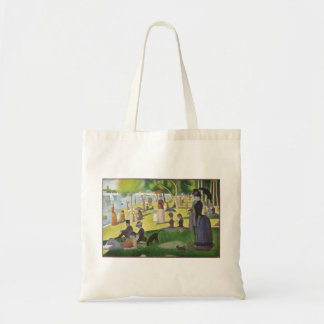 George Seurat Ein Sonntag auf La Grande Jatte Famo Tragetasche