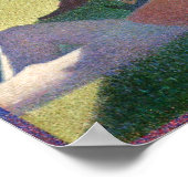 GEORGE SEURAT - Sonntagnachmittag 1884 Poster (Ecke)