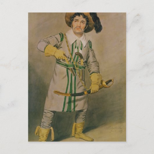 George Smith als Schampt Postkarte (Vorderseite)