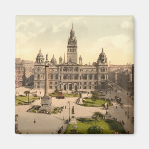 George Square, Glasgow, Schottland Magnet