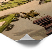 George Square, Glasgow, Schottland Poster (Ecke)