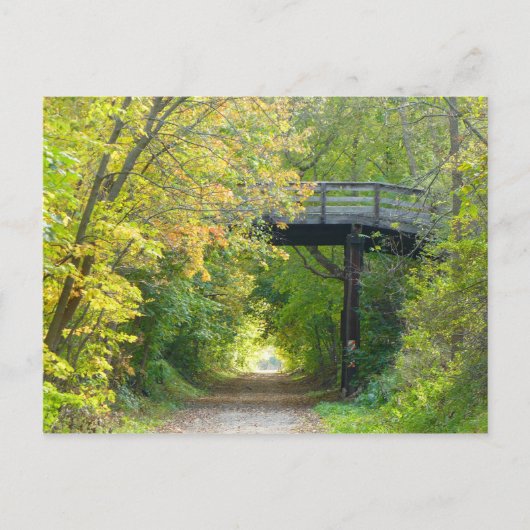 George St Bridge im Herbst Postcard Postkarte (Vorderseite)