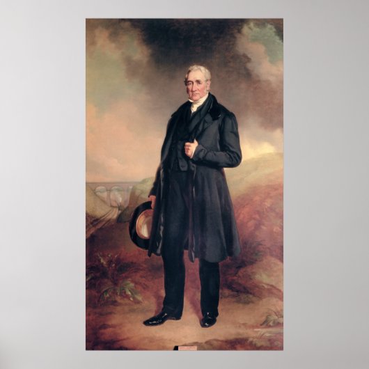George Stephenson Poster (Vorne)