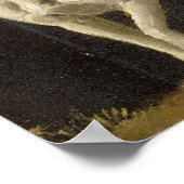 George Stubbs | A Foxhound, c.1760 (Öl auf Papier  Poster (Ecke)