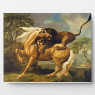 George Stubbs A Lion Attack a Horse, c.1762 ( Fotoplatte