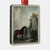 George Stubbs | Cato und Bräutigam Silbernes Ornament (Rechts)