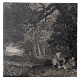 George Stubbs  , das, die Platte 4, vorbei Fliese