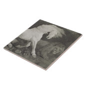 George Stubbs |, das ein Pferd durch einen Löwe Fliese (Seite)