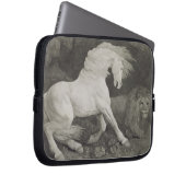 George Stubbs |, das ein Pferd durch einen Löwe Laptopschutzhülle (Vorne Rechts)