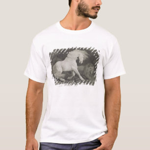 George Stubbs  , das ein Pferd durch einen Löwe T-Shirt
