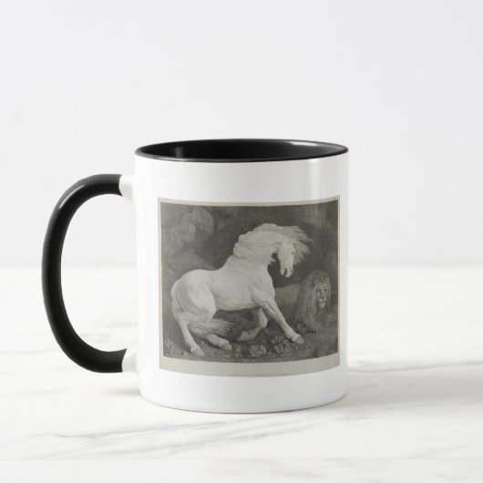 George Stubbs |, das ein Pferd durch einen Löwe Tasse (Links)