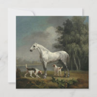 George Stubbs - Ein Apfelgrau-Jäger