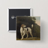George Stubbs | ein Foxhound, c.1760 (Öl auf Button (Vorne & Hinten)