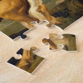 George Stubbs | ein Löwe, der ein Pferd in Angriff Puzzle (Seite)