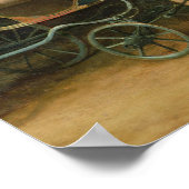 George Stubbs | Ein Phaeton mit einem Paar Creme P Poster (Ecke)