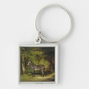 George Stubbs ein Zebra, 1763 (Öl auf Leinwand) Schlüsselanhänger