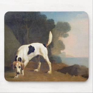 George Stubbs Foxhound auf dem Geruch, c.1760 Mousepad