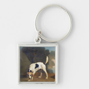 George Stubbs   Foxhound auf dem Geruch, c.1760 Schlüsselanhänger