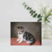 George Stubbs | Frau Ann White's Kitten, 1790 Postkarte (Stehend Vorderseite)