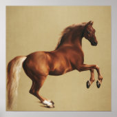 George Stubbs Horse Portrait Whistlejacke Art Poster (Vorne)