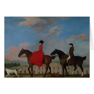 George Stubbs   John and Sophia Musters riding at 