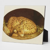 George Stubbs | Leopard, 1777 (Emaille on Fotoplatte (Seite)