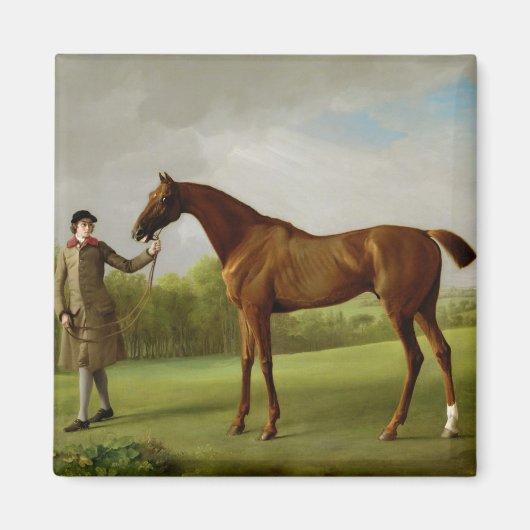 George Stubbs | Luster, gehalten von einem Groom, Magnet (Vorne)