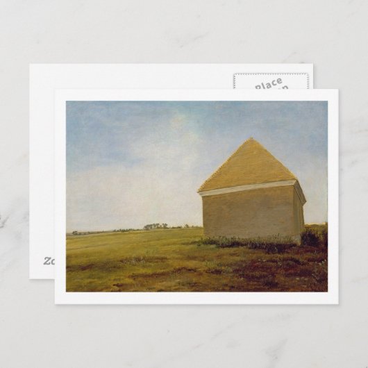 George Stubbs | Newmarket Heath mit einem Rubbing- Postkarte (Vorne/Hinten)