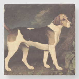 George Stubbs   Ringwood, ein Brocklesby Foxhound, Steinuntersetzer