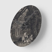 George Stubbs | Shooting, plate 4, engraved by Wil Runde Wanduhr (Winkel)