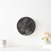 George Stubbs | Shooting, plate 4, engraved by Wil Runde Wanduhr (Zuhause)