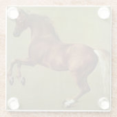 George Stubbs| Whistlejacke, 1762 Glasuntersetzer (Rückseite)