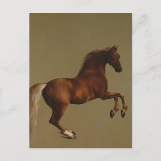 George Stubbs - Whistlejacke Postkarte (Vorderseite)