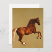 George Stubbs - Whistlejacken Dankeskarte (Vorne/Hinten)