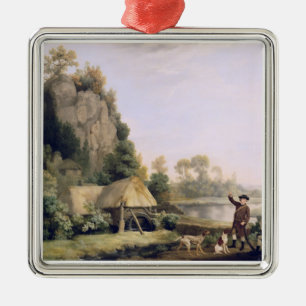 George Stubbs zwei gehende Herren ein Schießen, Ornament Aus Metall