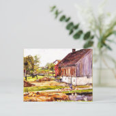 George Symons - Barnyard Scene Postkarte (Stehend Vorderseite)