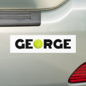 George Tennis Autoaufkleber (Auf Auto)