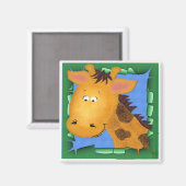 George The Giraffe Magnet (Vorderseite/Rückseite)