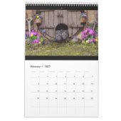 George the mouse in a log pile House calendar Kalender (Feb 2027)